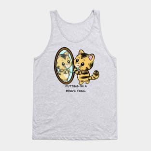 Brave face Tank Top